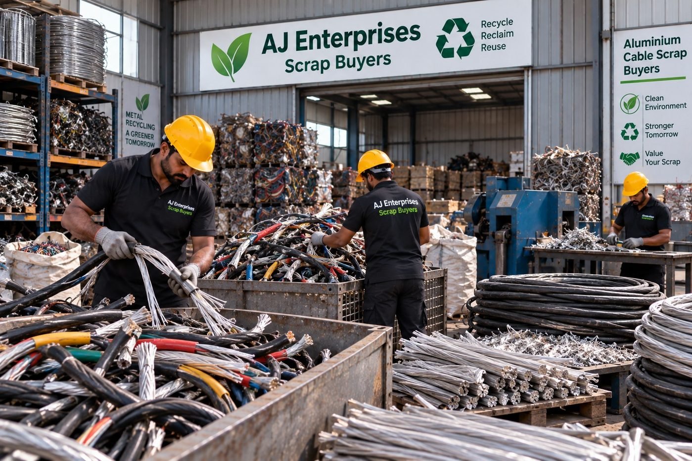 Aluminium Cable Scrap Buyers category in Hyderabad