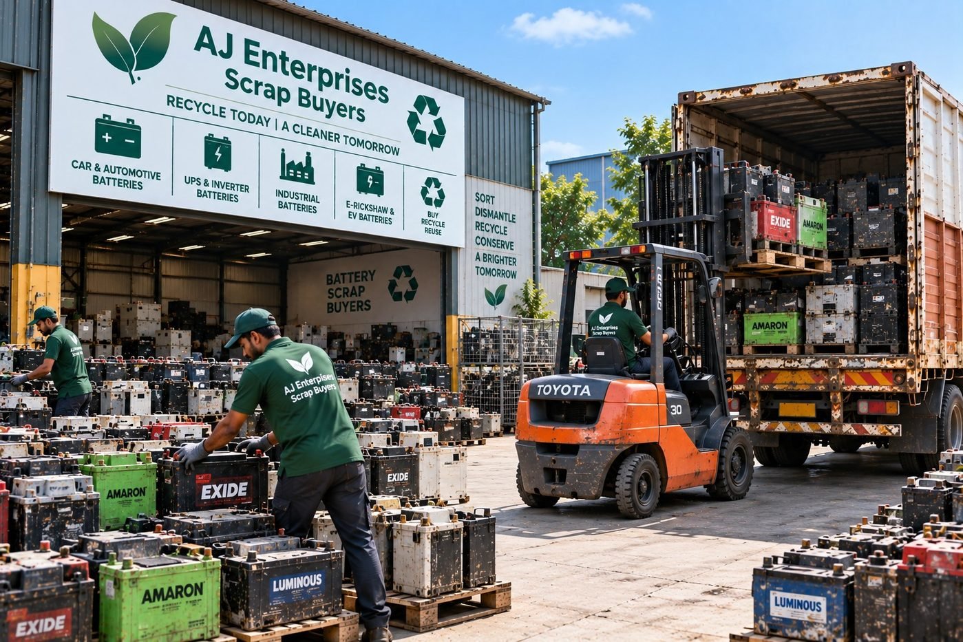 Battery Scrap Buyers category in Hyderabad