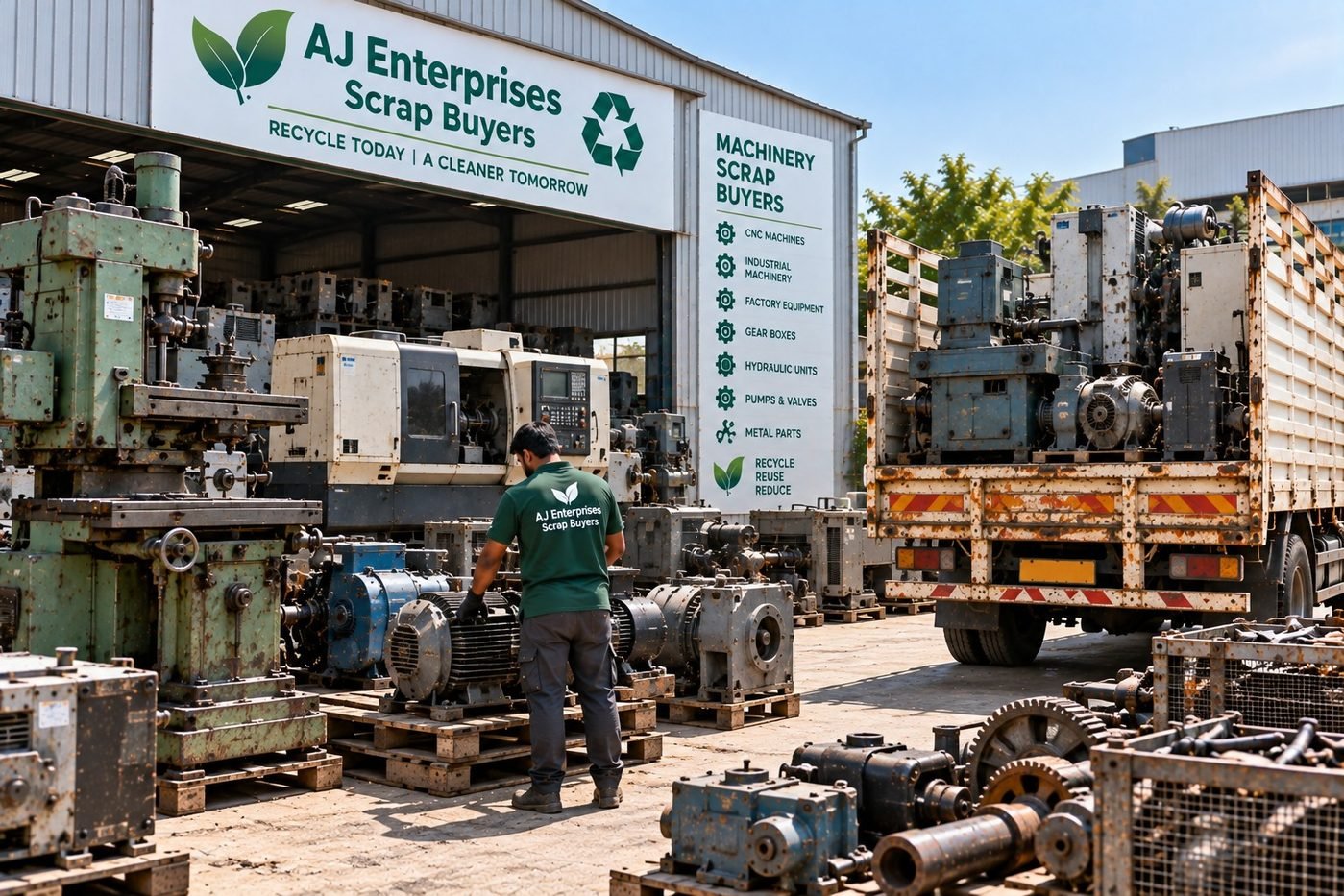 Machinery Scrap Buyers in Hyderabad