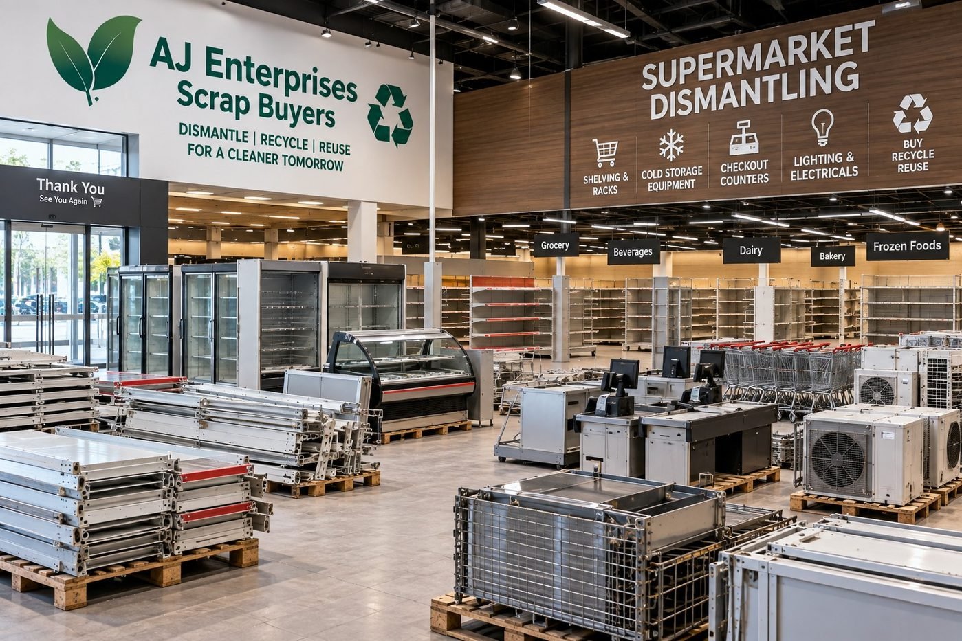 Supermarket Dismantling category in Hyderabad